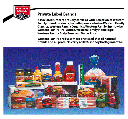 Associated Grocers, Private Label, Label of Quality